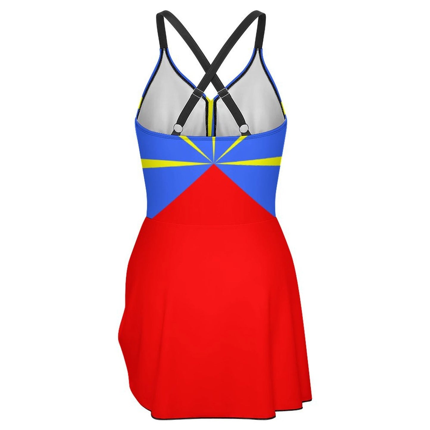 LA REUNION Women's Hem Tie One-Piece Swimsuit