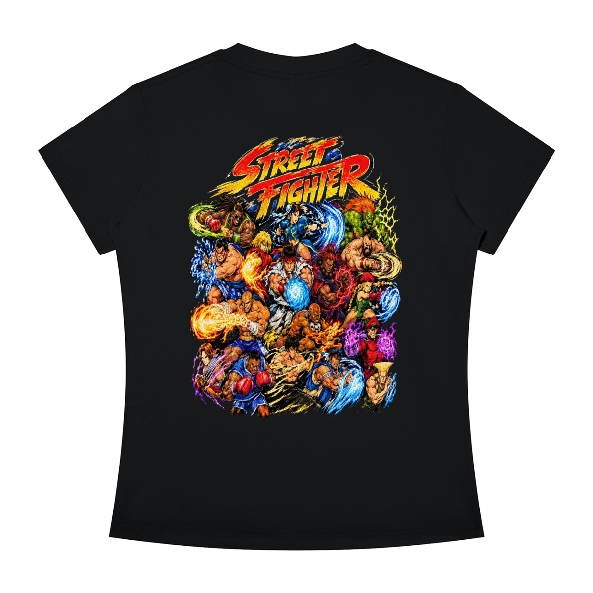 Street Fighter (DF) Women's Slim Fit T-Shirt