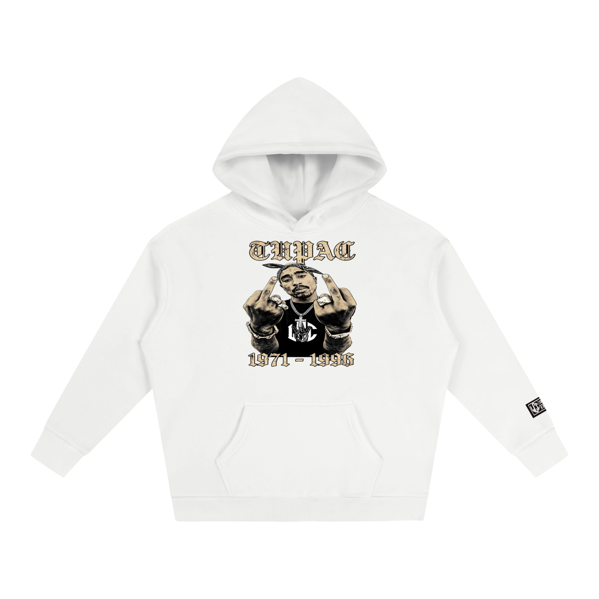 TUPAC Oversize Hoodie
