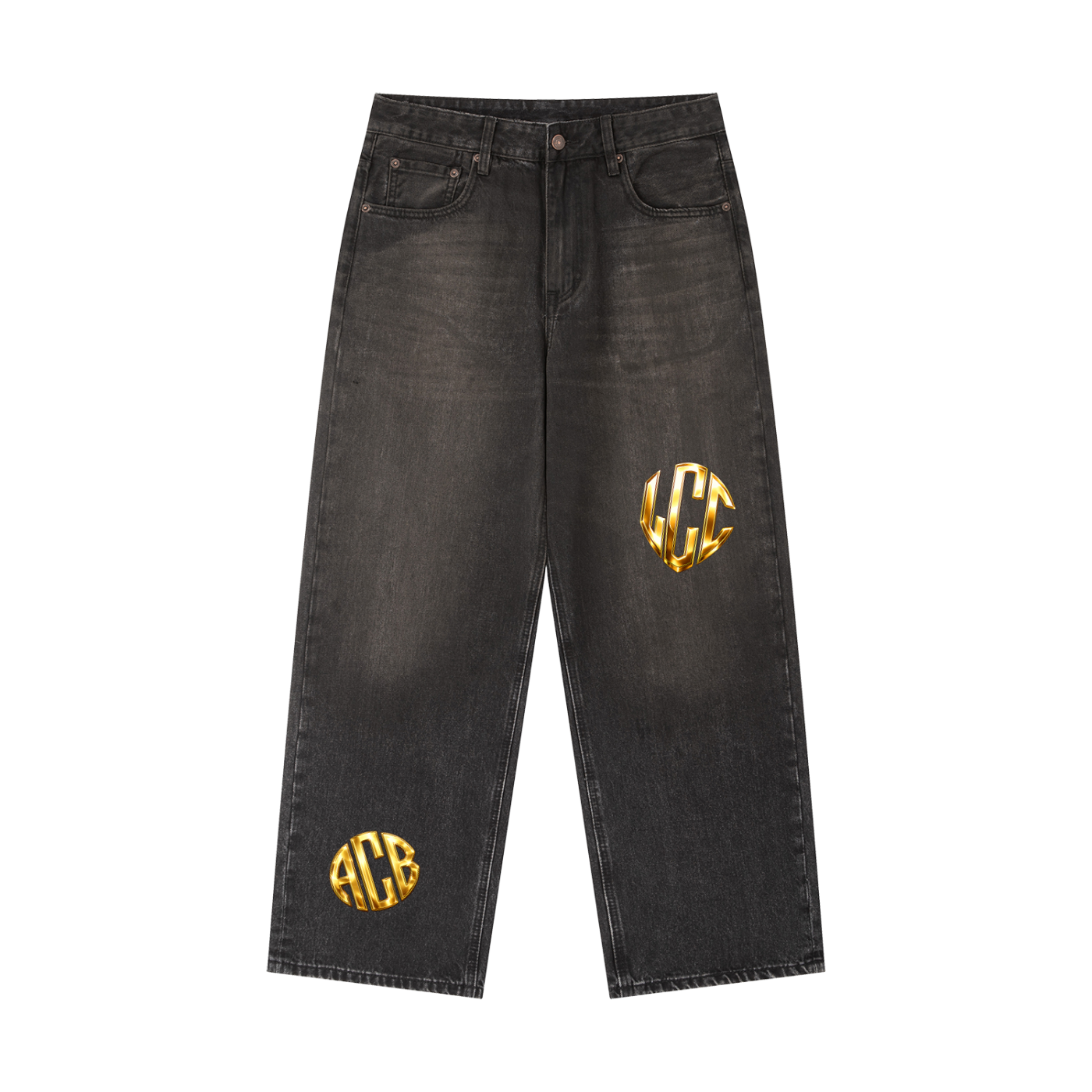LCC AUNTHENTIC GOLD Vintage Wash Heavyweight Denim Jeans