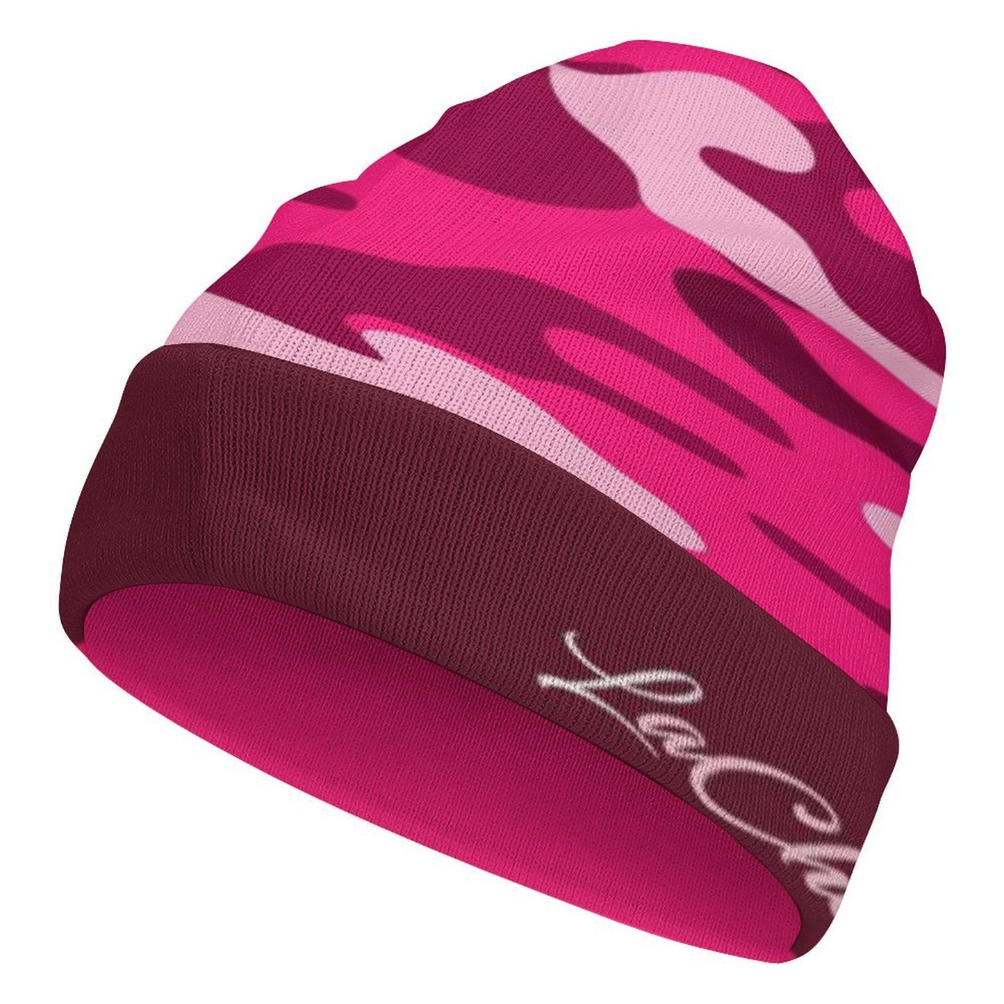 CAMOUFLAGE Print Knit Beanie