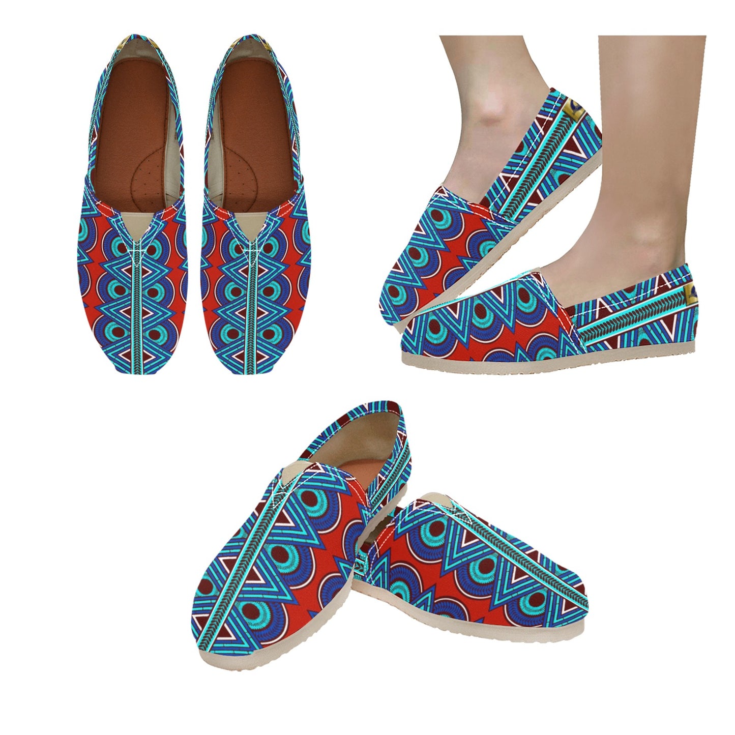 KEMET PATTERN Classic Canvas Slip-On