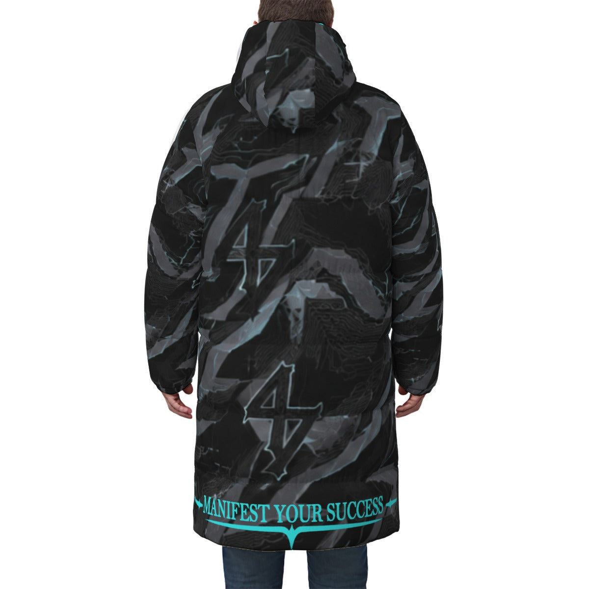 LCC WIZARD BLUE Unisex Long Down Jacket
