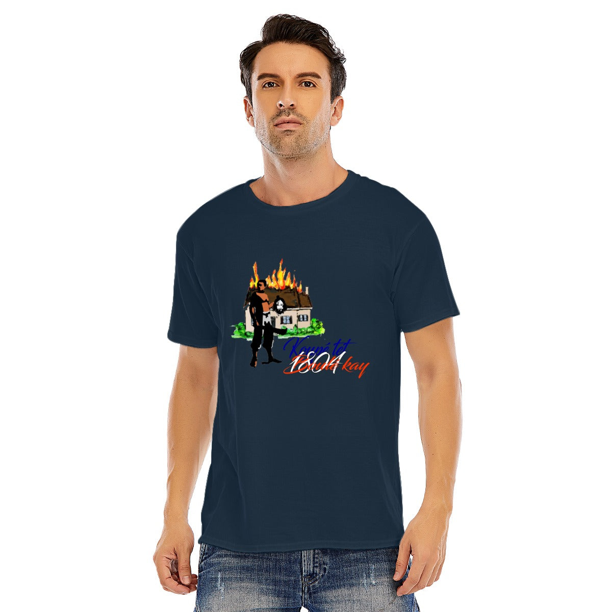 Unisex O-neck Short Sleeve T-shirt | 180GSM Cotton (DTF)