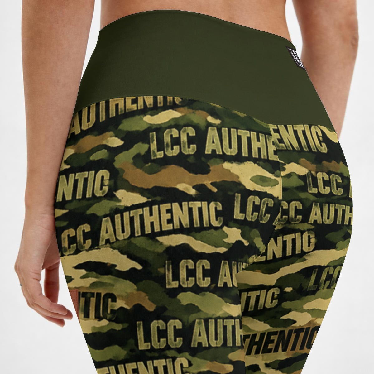 LCC CAMOUFLAGE Women's High Waisted Athletic Leggings