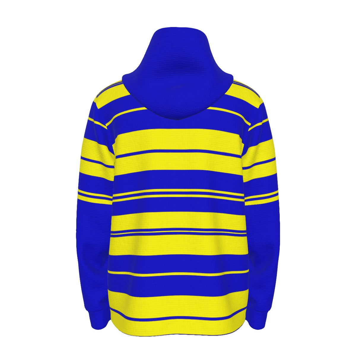 CHARLY STRIPES CRENSHAW Half  Button Hoodie