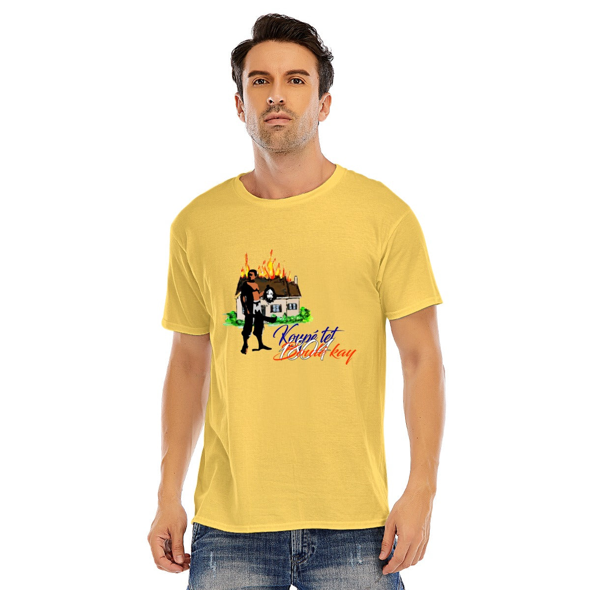 Unisex O-neck Short Sleeve T-shirt | 180GSM Cotton (DTF)