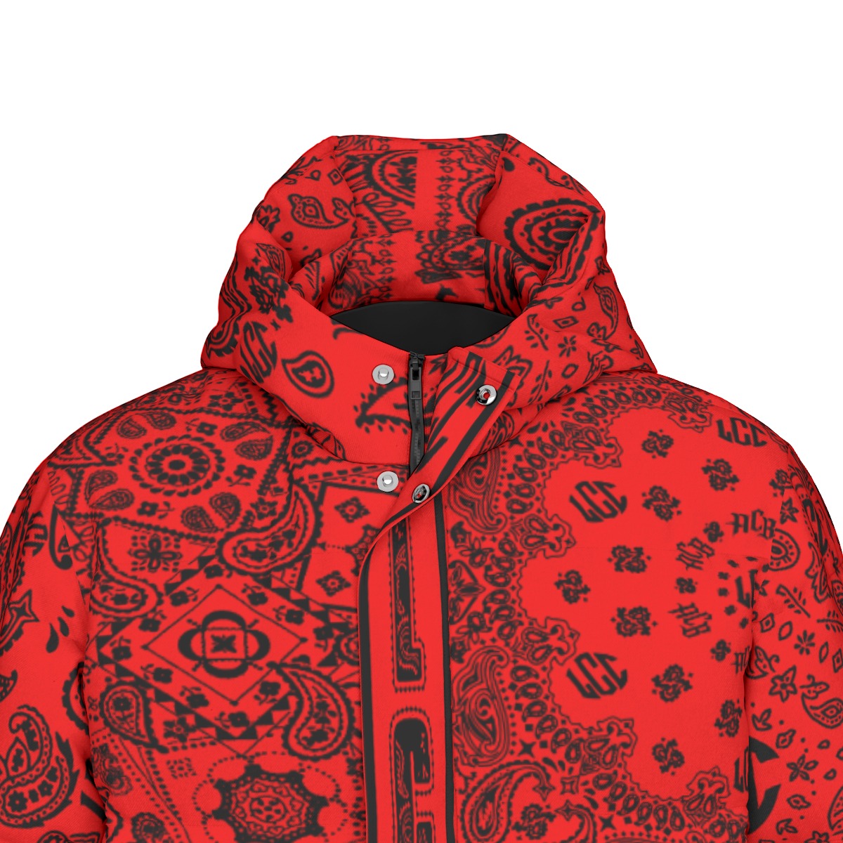 LCC BANDANA BLCRED Unisex Long Down Jacket