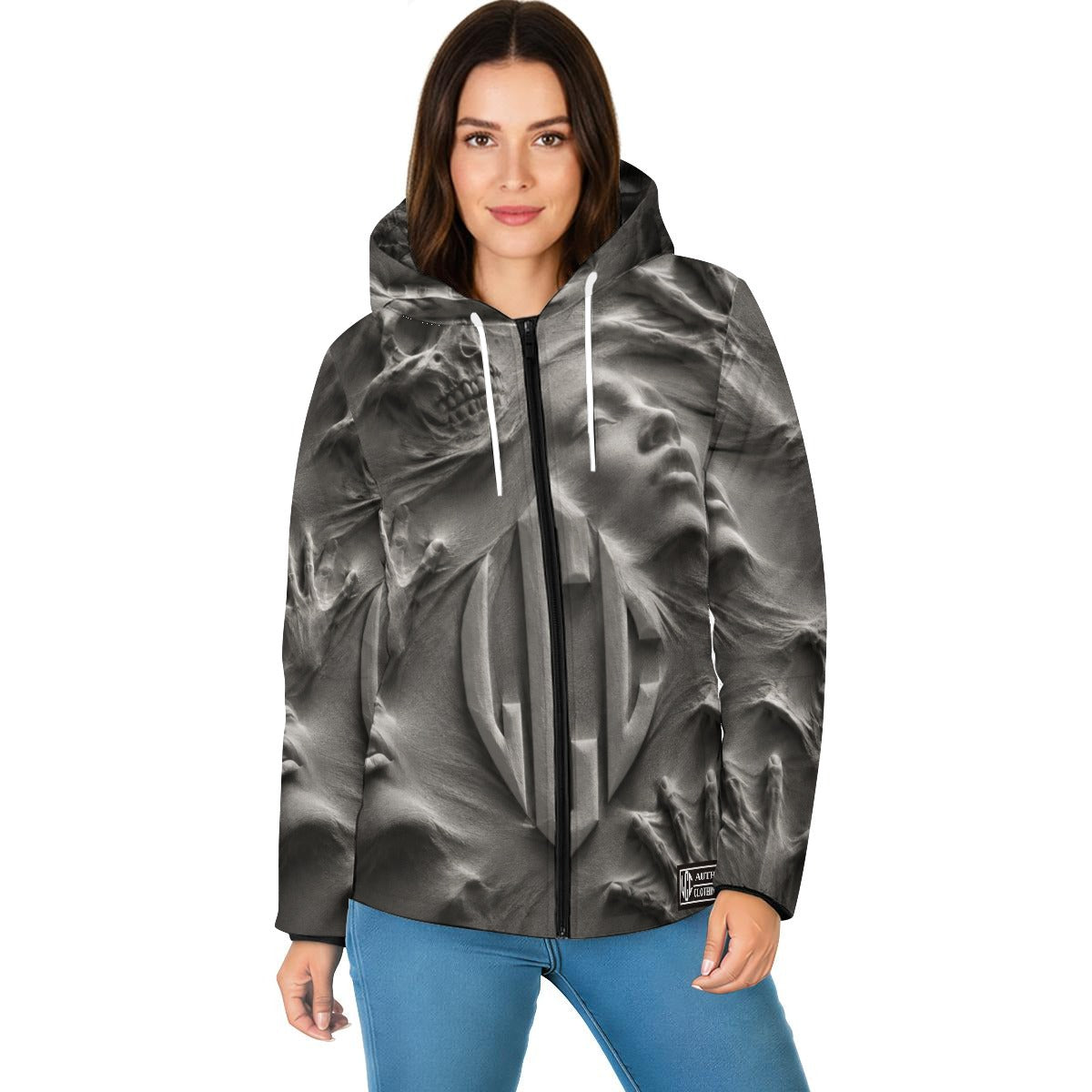 LCC GHOSTY Unisex Warm Hooded Jacket