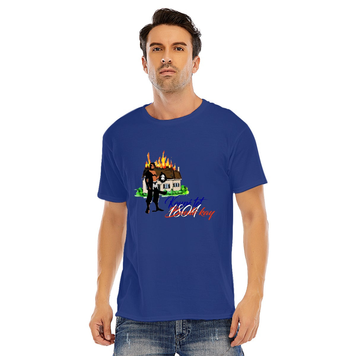 Unisex O-neck Short Sleeve T-shirt | 180GSM Cotton (DTF)