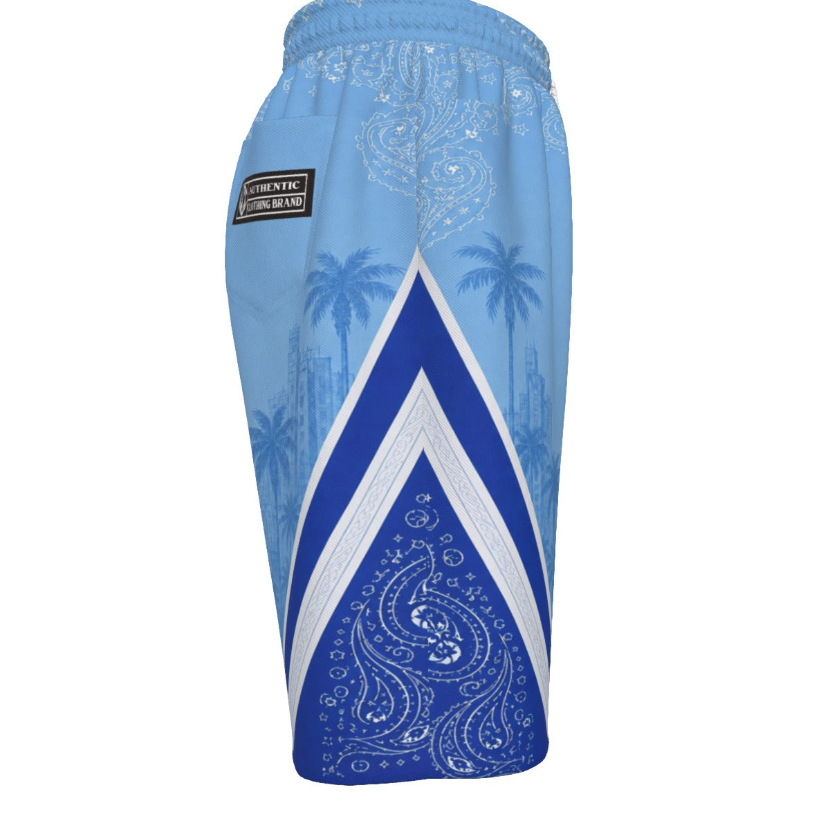KEEP IT GANGSTA BLUE ROYAL Unisex Casual Short Cotton