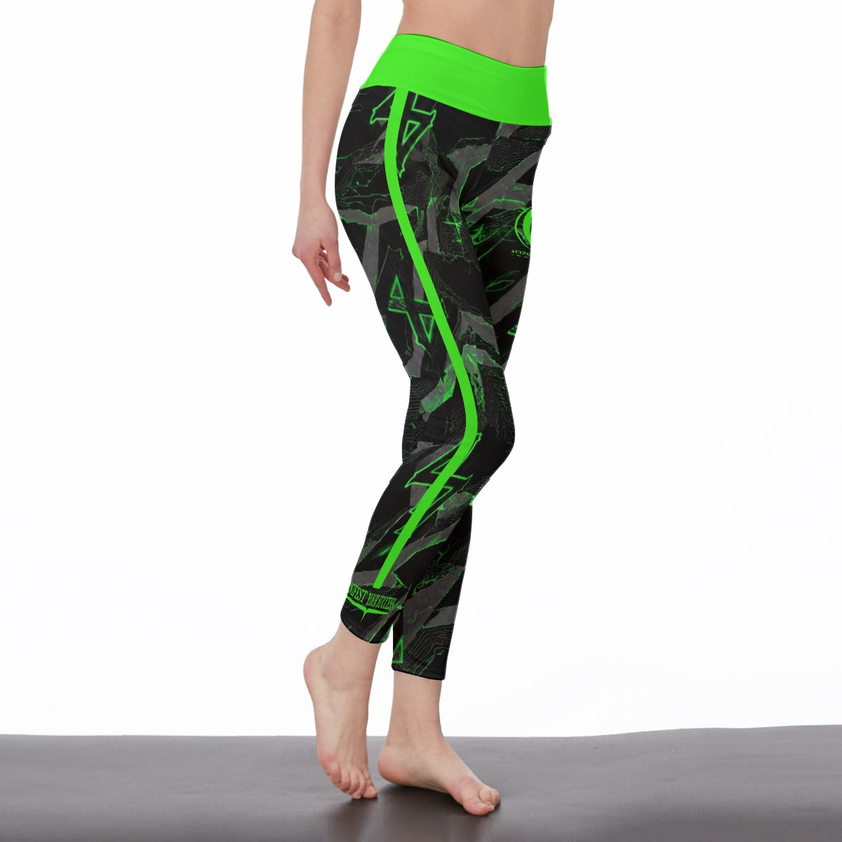 LCC WIZARD MATRIX Women's High Waist Leggings