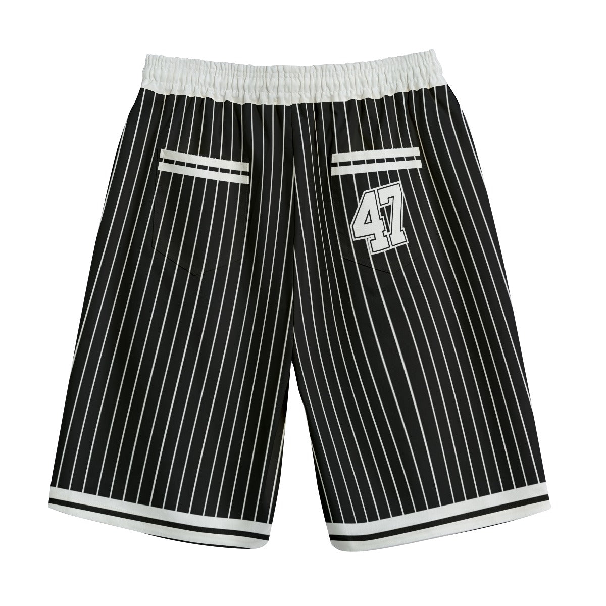 AUTHENTIC LEAGUE BLCWHT Unisex Straight Casual Short  Cotton