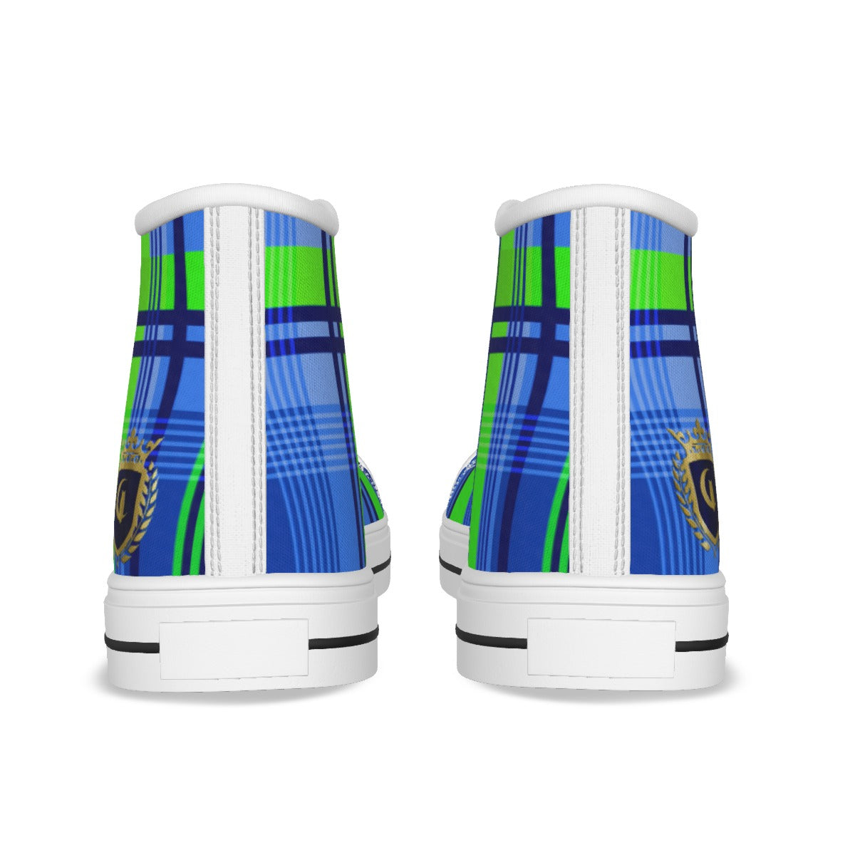 MADRAS BLUE Kid's Canvas Shoes