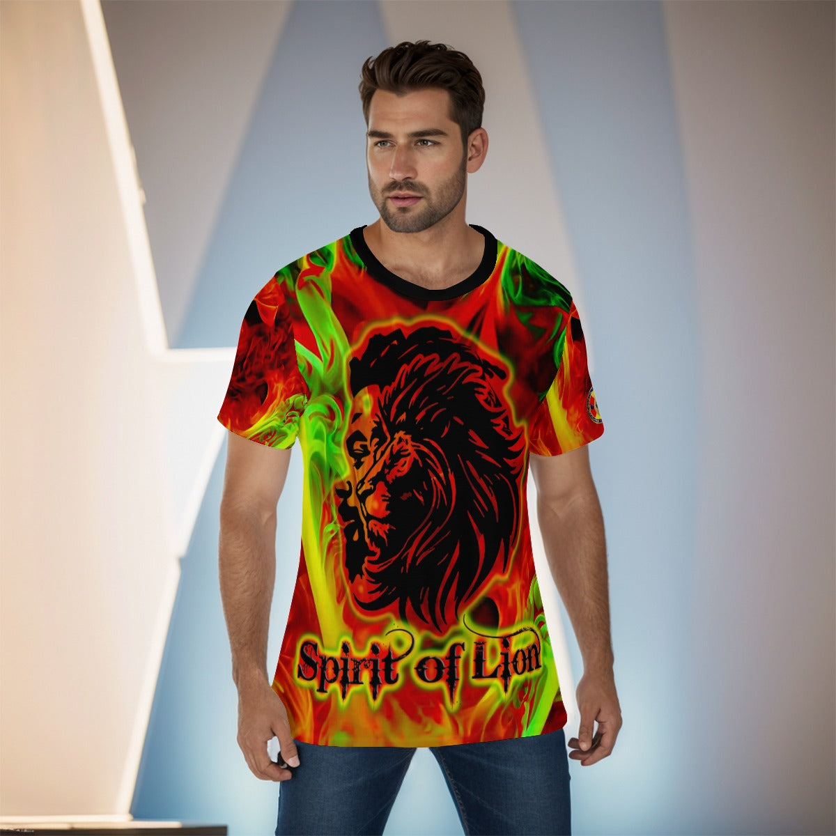 SPIRIT OF LION Men's O-Neck T-Shirt