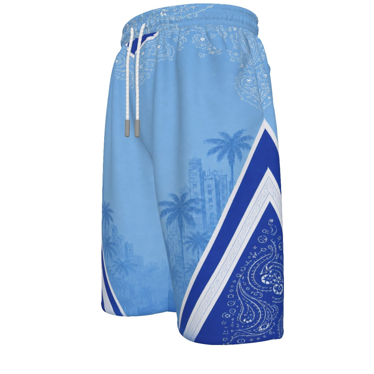 KEEP IT GANGSTA BLUE ROYAL Unisex Casual Short Cotton