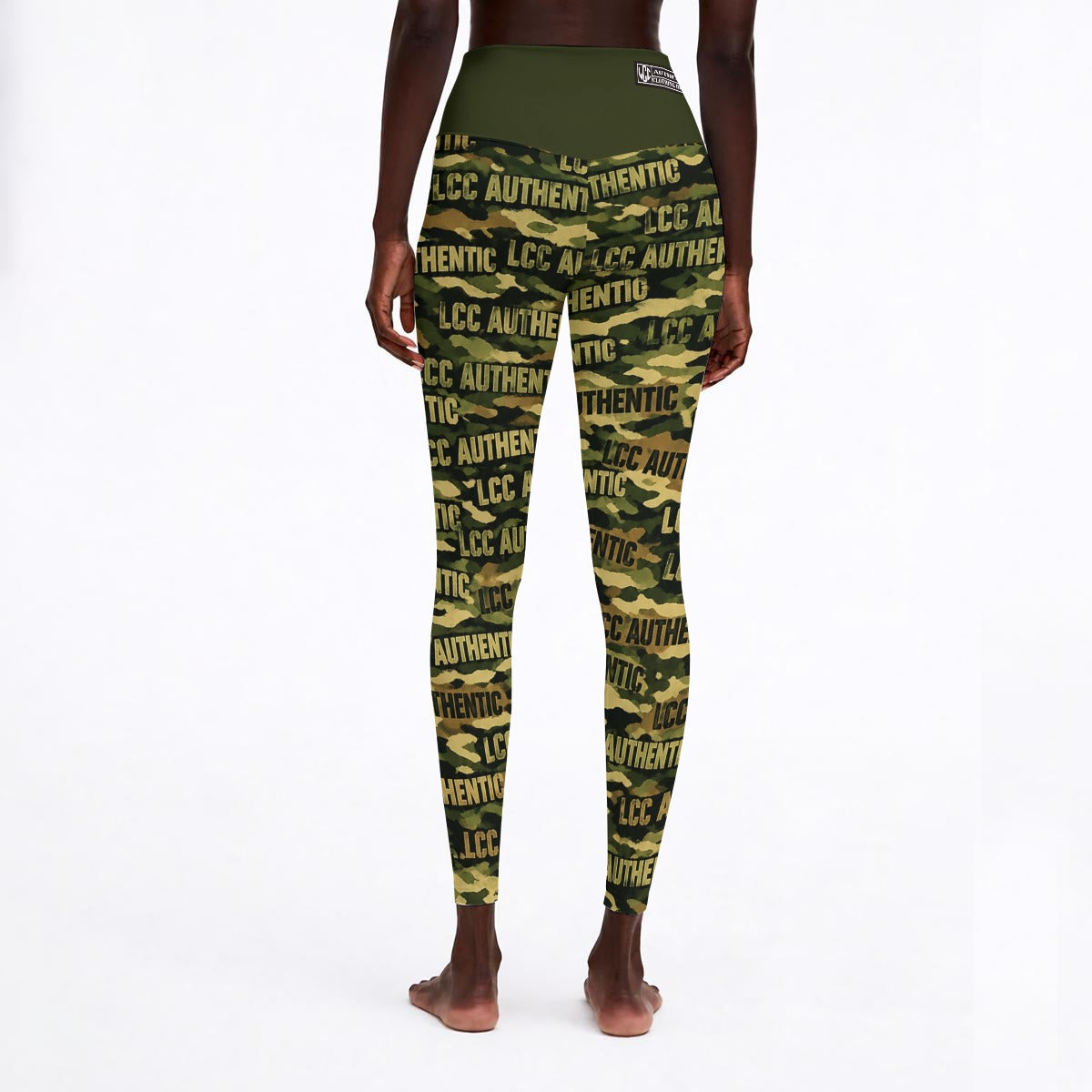 LCC CAMOUFLAGE Women's High Waisted Athletic Leggings