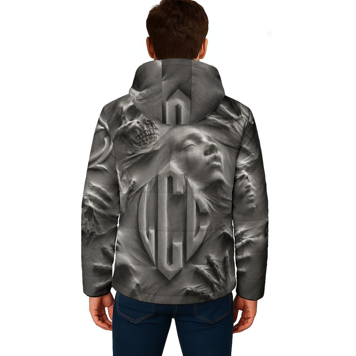 LCC GHOSTY Unisex Warm Hooded Jacket