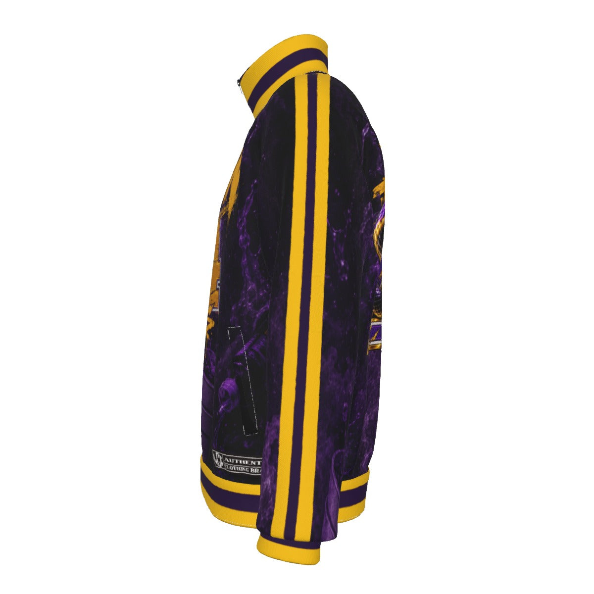 HUSTLIN 24 HOURS Stand Collar Jacket