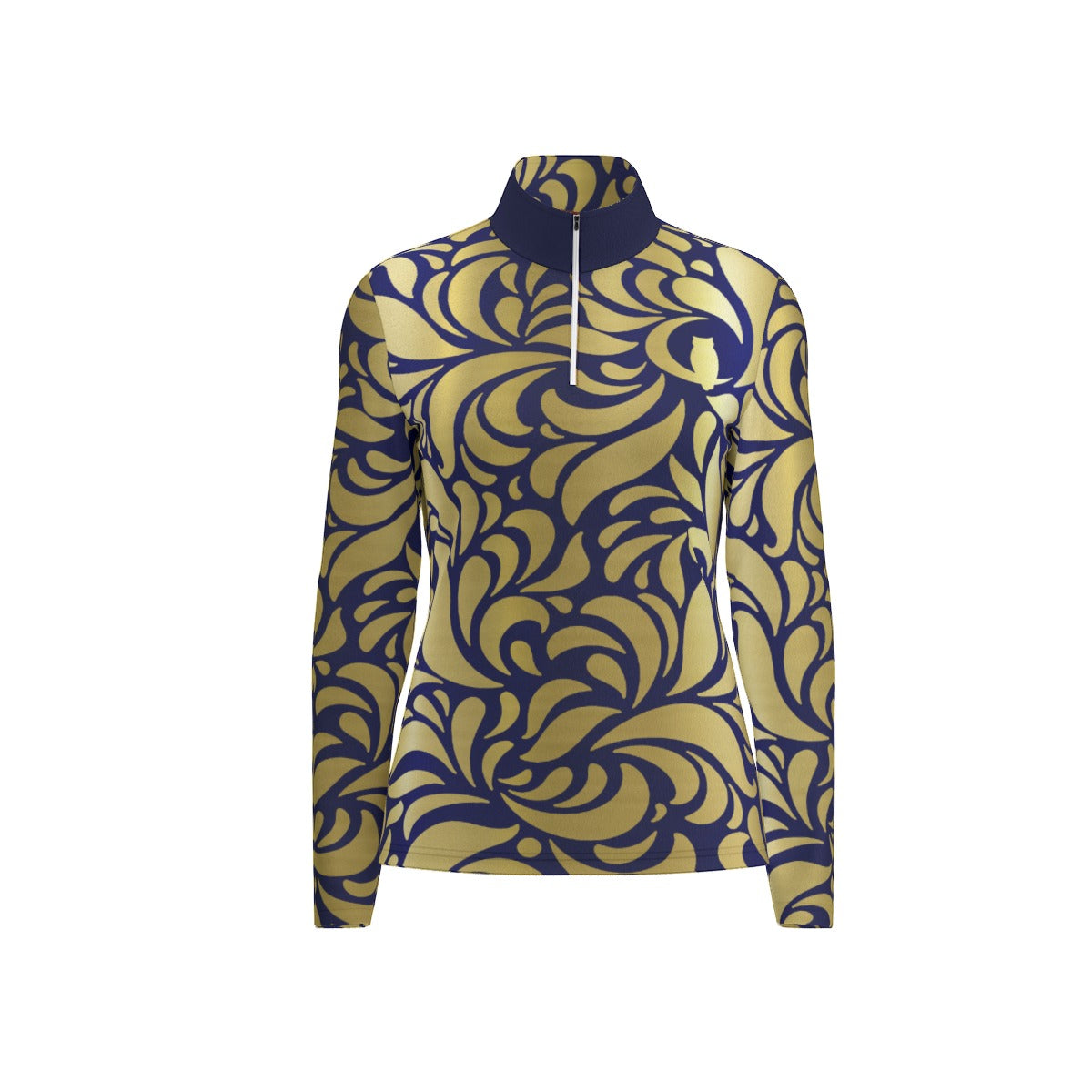 GORGIOUS BLUE Women's Sports Jersey  Long Sleeve