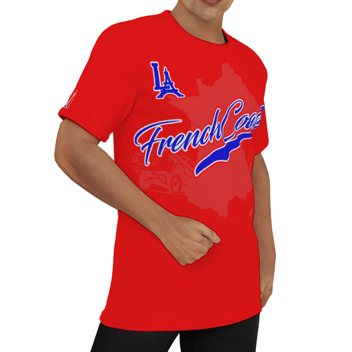 LA FrenchCoast fr RED Eco-friendly T-shirt