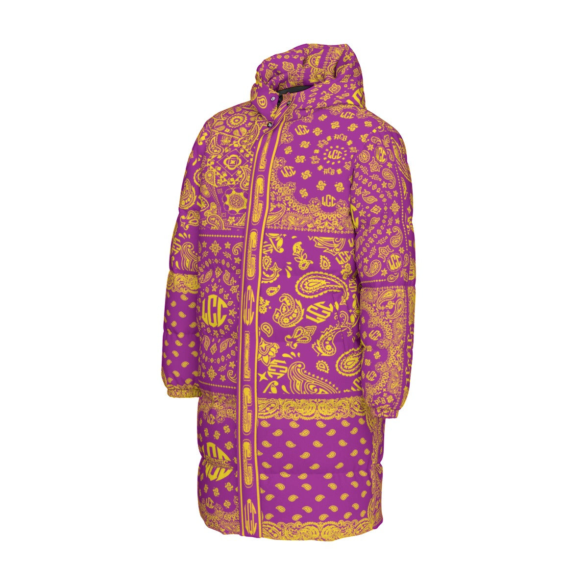 LCC FULL BANDANA LAKERS Unisex Long Down Jacket
