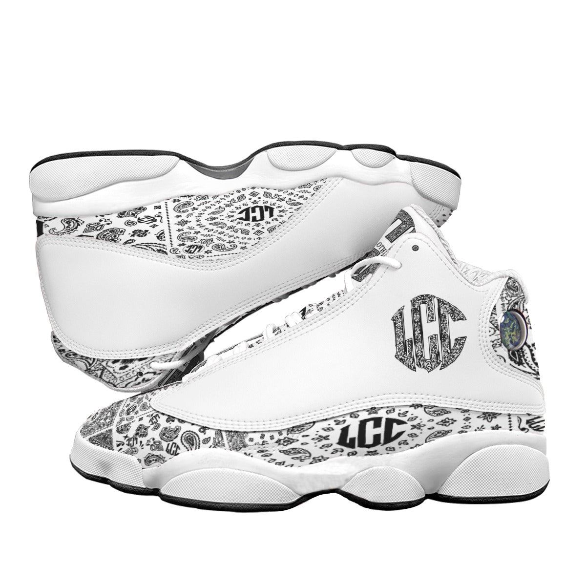 LCC BANDANA WHTBLC Basketball Shoes