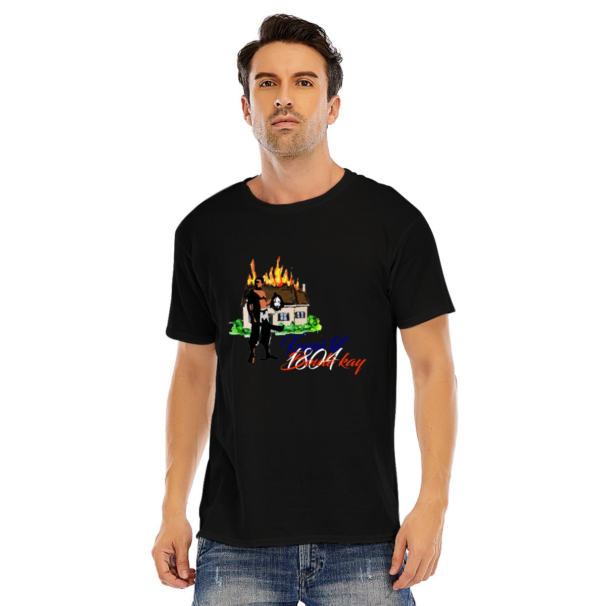 Unisex O-neck Short Sleeve T-shirt | 180GSM Cotton (DTF)