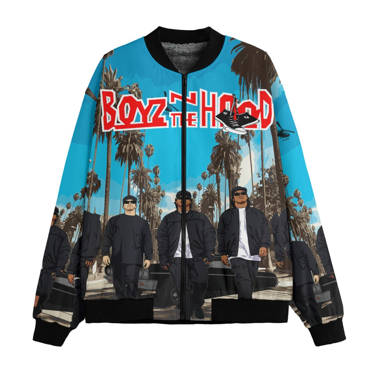 BOYZ N THE HOOD Fleece Bomber Jacket