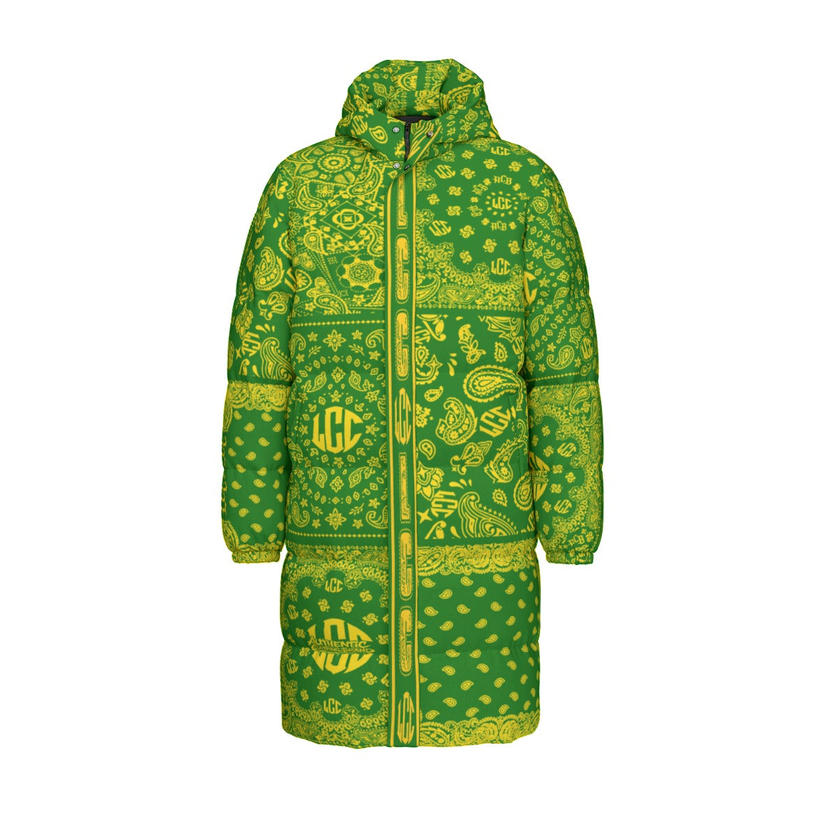 LCC FULL BANDANA Gardena Unisex Long Down Jacket