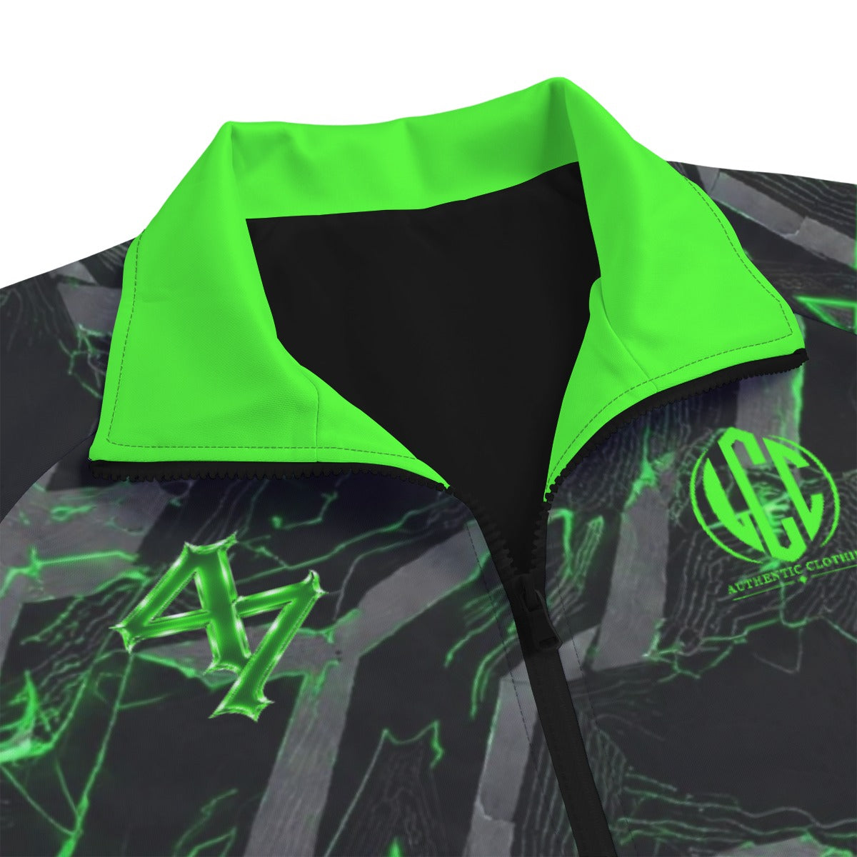 LCC WIZARD MATRIX Unisex Stand Collar Jacket