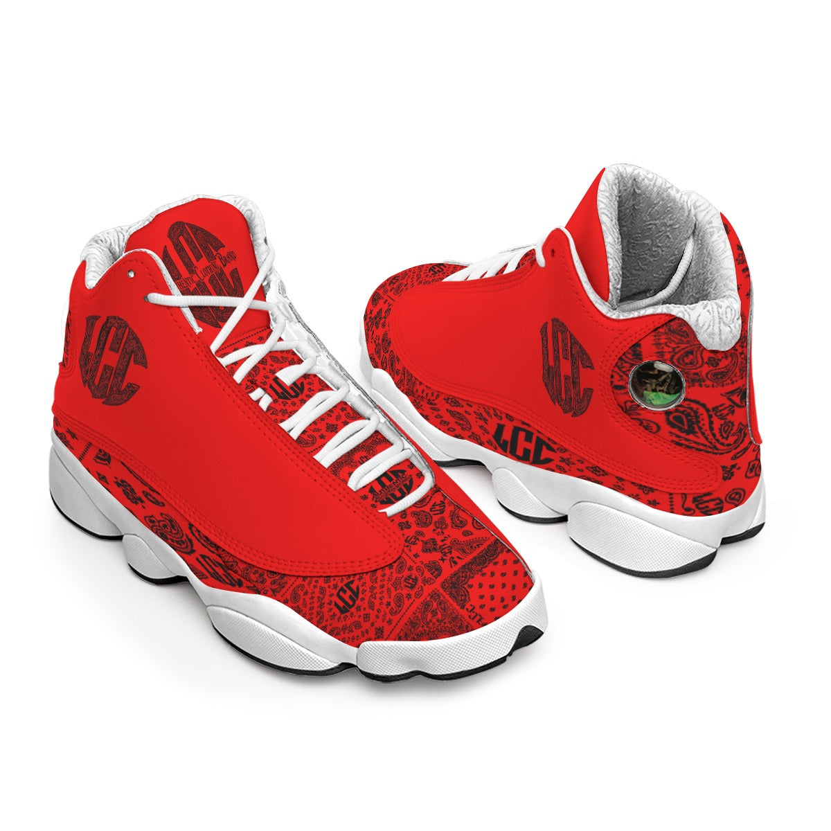 LCC FULL BANDANA REDBLC Basketball Shoes