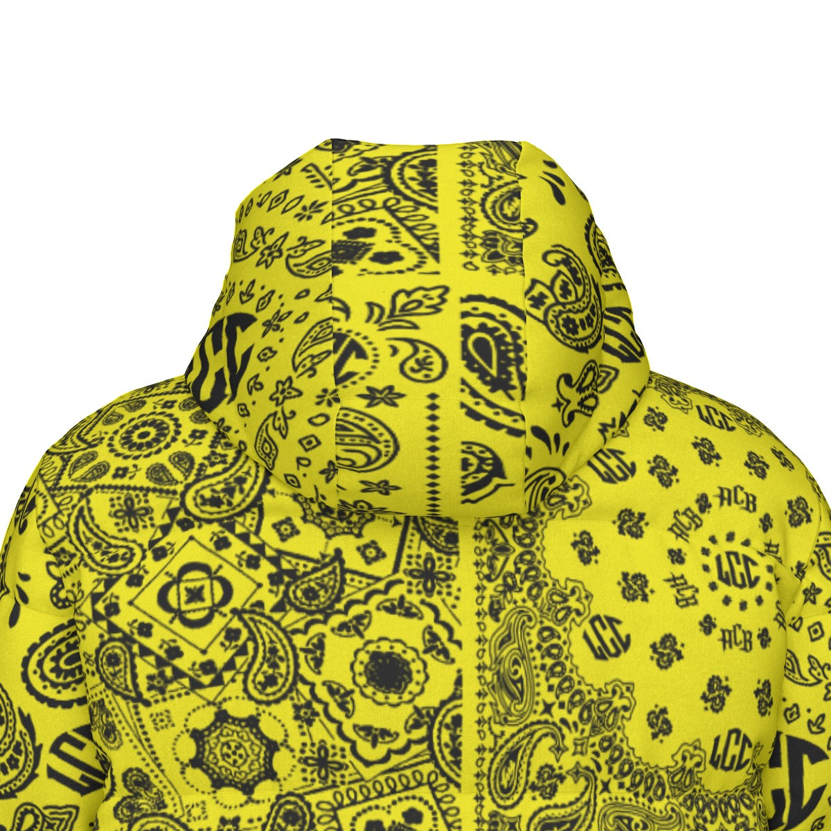 LCC FULL BANDANA YLW Unisex Long Down Jacket