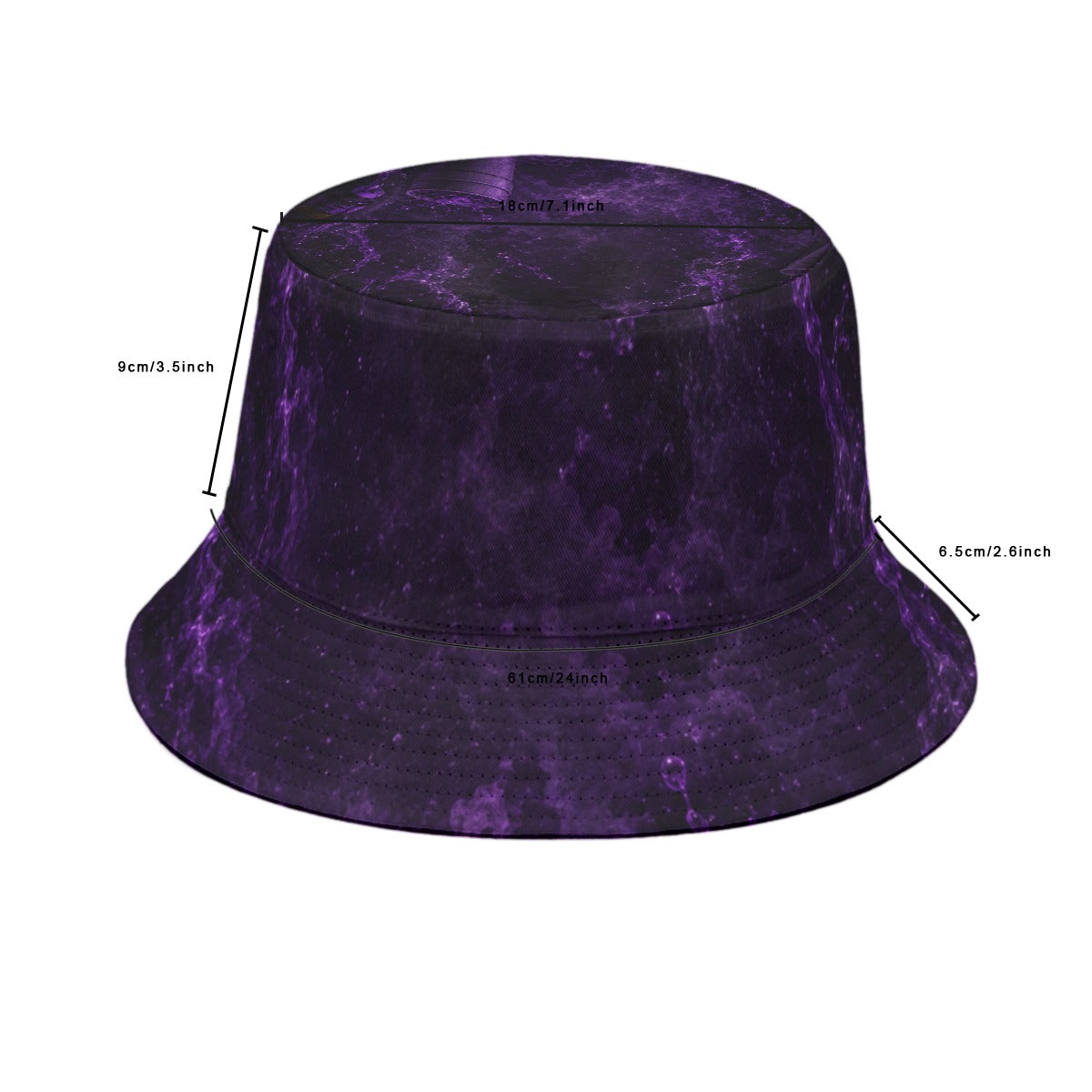 HUSTLIN 24HOURS Bucket Hat