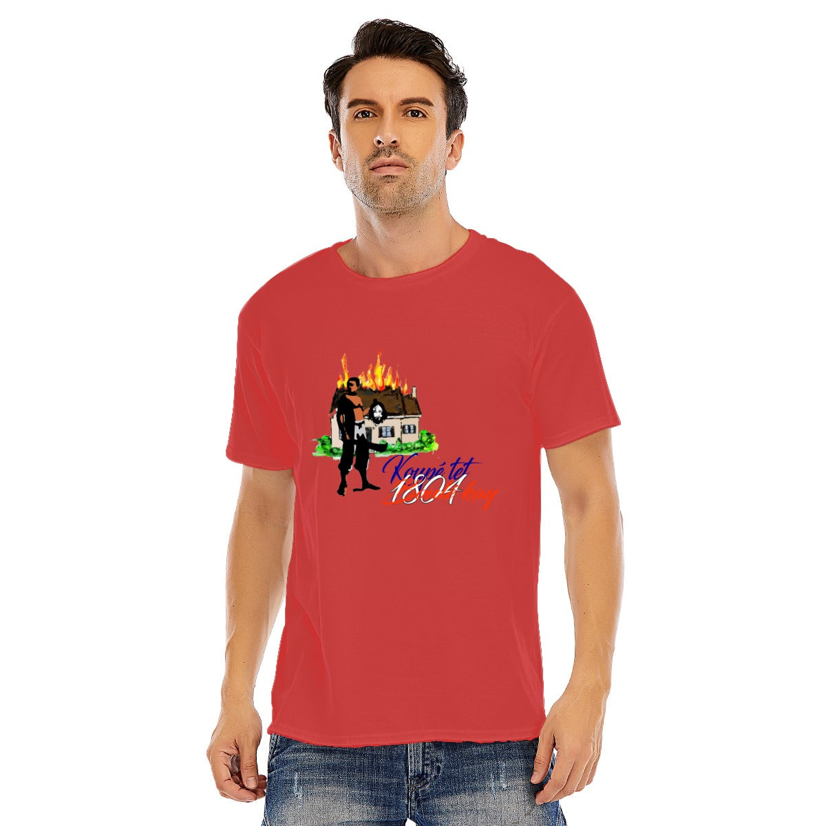 Unisex O-neck Short Sleeve T-shirt | 180GSM Cotton (DTF)