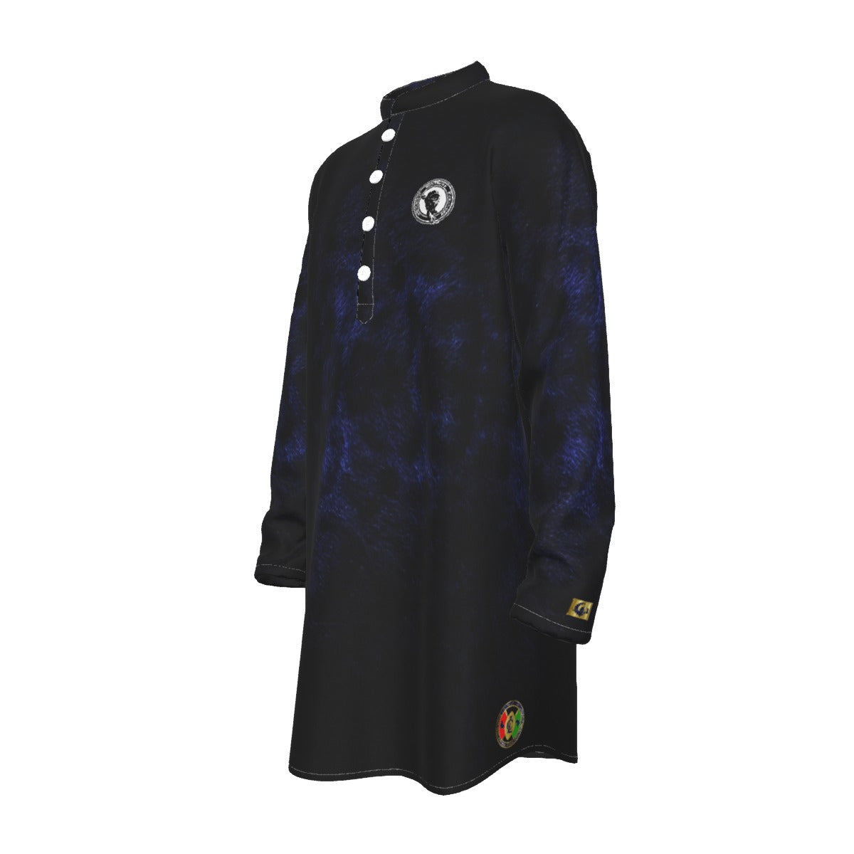 PANTHER LEGACY Men's Stand-up Collar Long Shirt