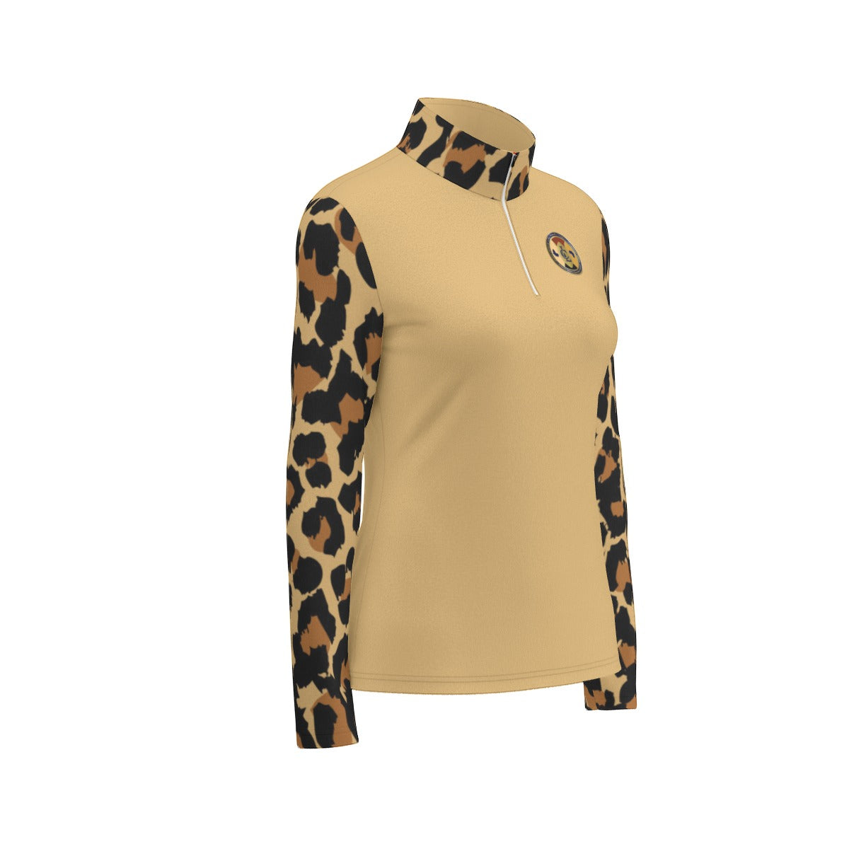 CHEETAH Women's Sports Collar Jersey Long Sleeve