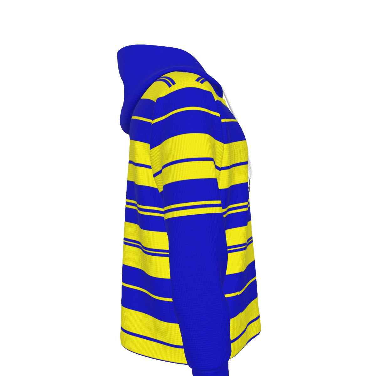 CHARLY STRIPES CRENSHAW Half  Button Hoodie