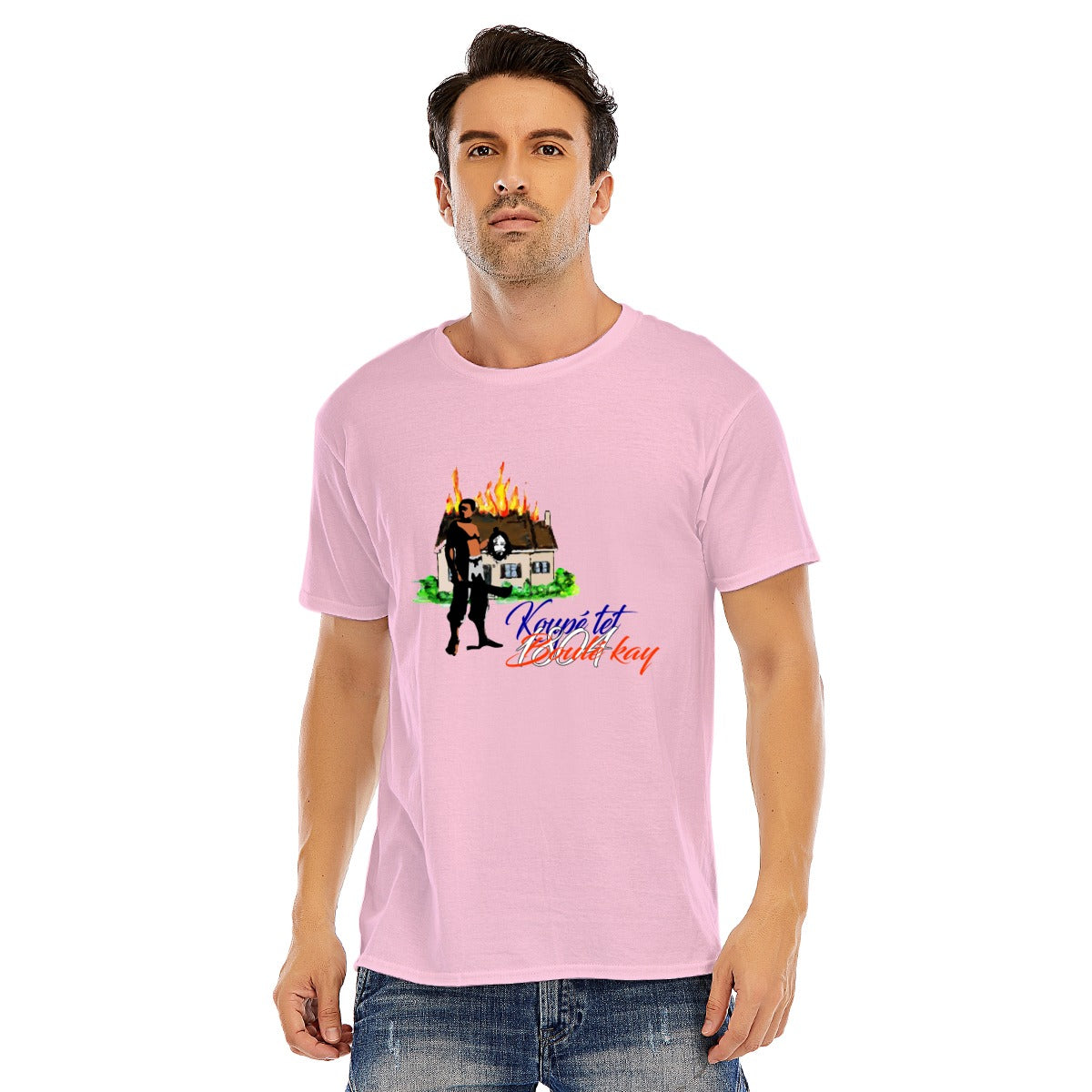 Unisex O-neck Short Sleeve T-shirt | 180GSM Cotton (DTF)