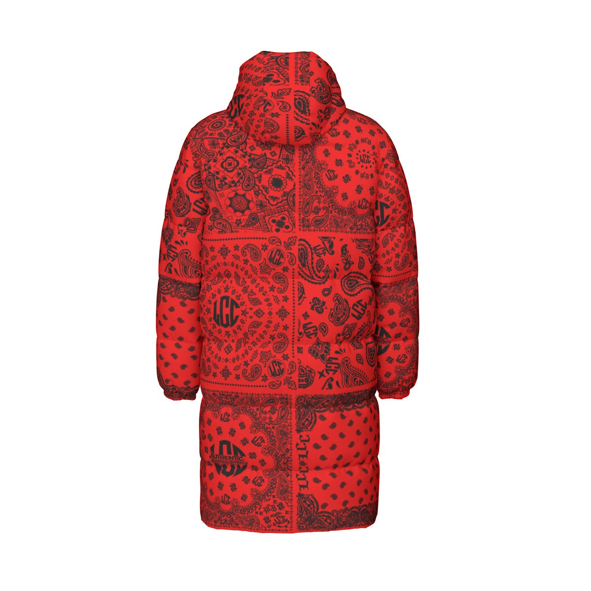 LCC BANDANA BLCRED Unisex Long Down Jacket