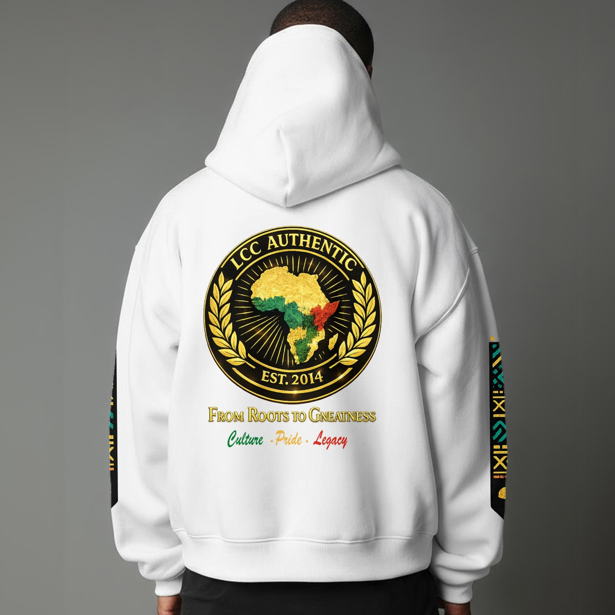 AFRICAN PRIDE Unisex Hoodie with Micro-Fleece Lining|DTF