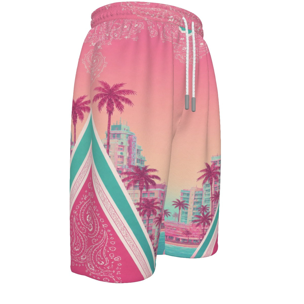 KEEP IT GANGSTA MIAMI Unisex Casual Short Cotton