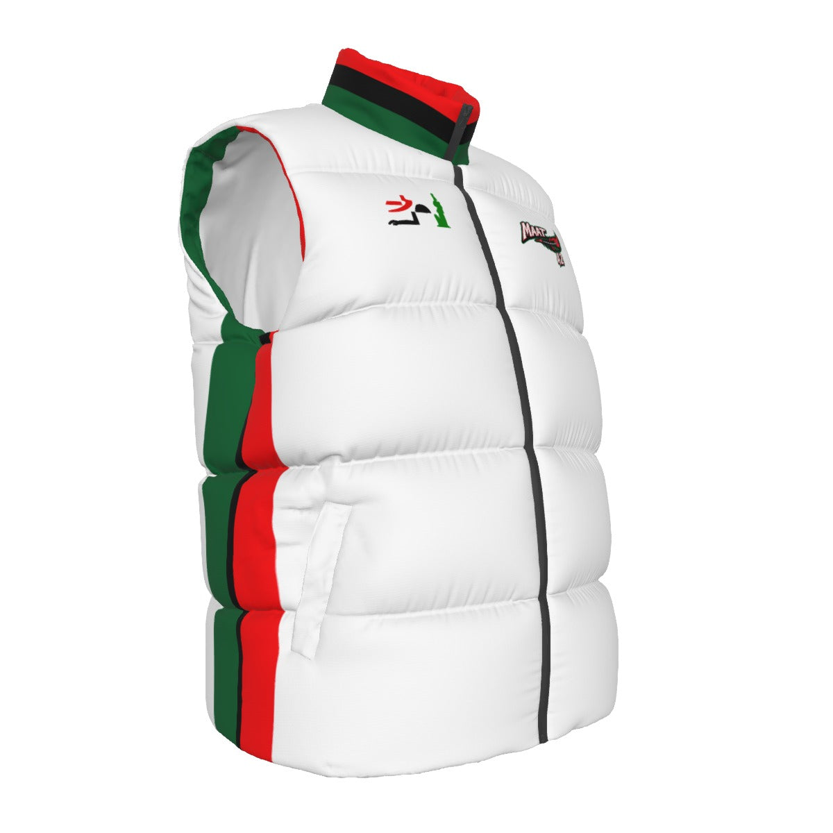 MAAT42 WHT Unisex Down Vest