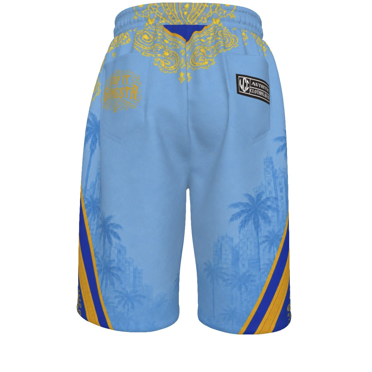 KEEP IT GANGSTA CRENSHAW Unisex Casual Short Cotton