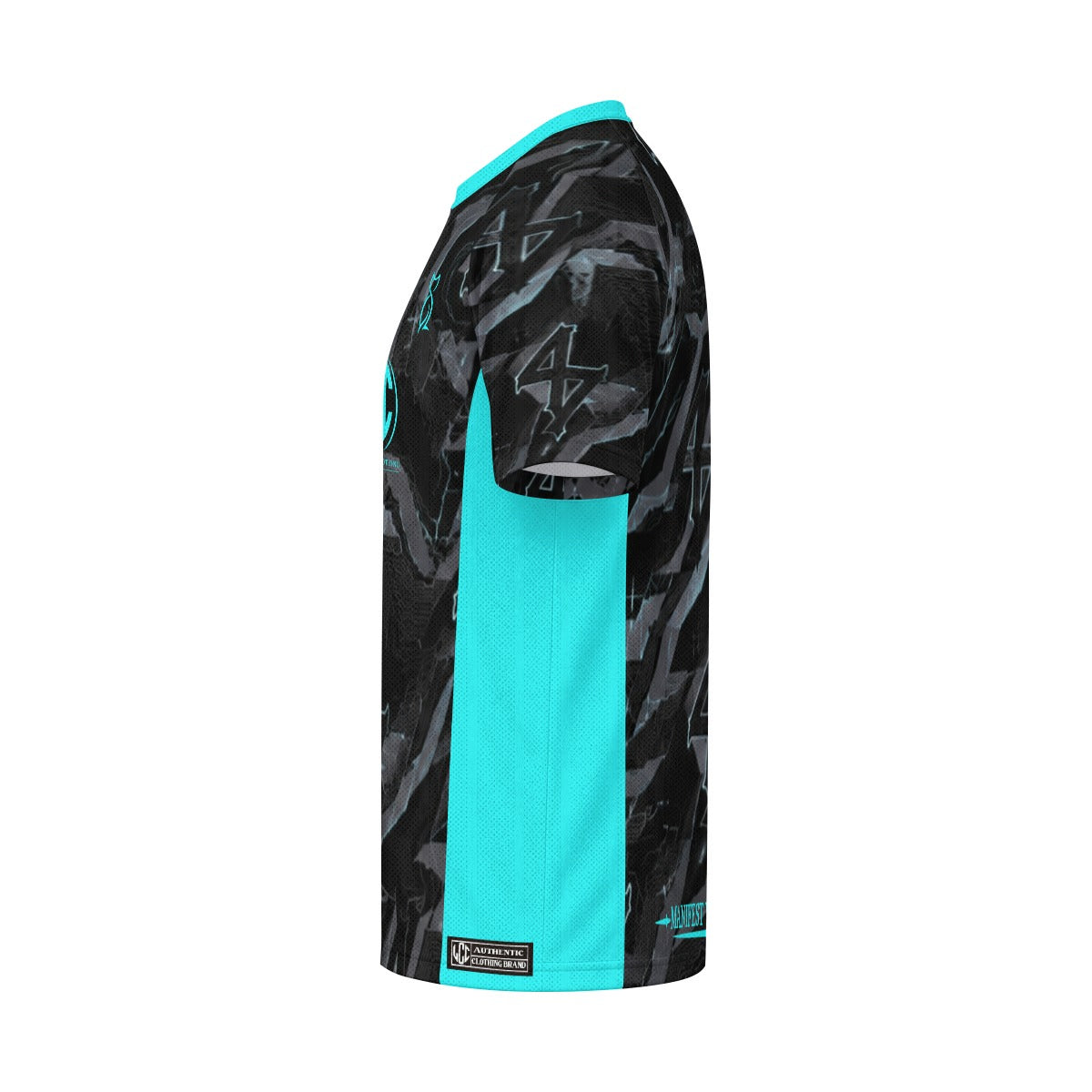 LCC WIZARD BLUE Unisex Jacquard Mesh Sports Jersey