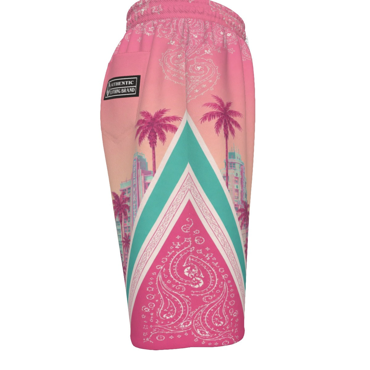 KEEP IT GANGSTA MIAMI Unisex Casual Short Cotton