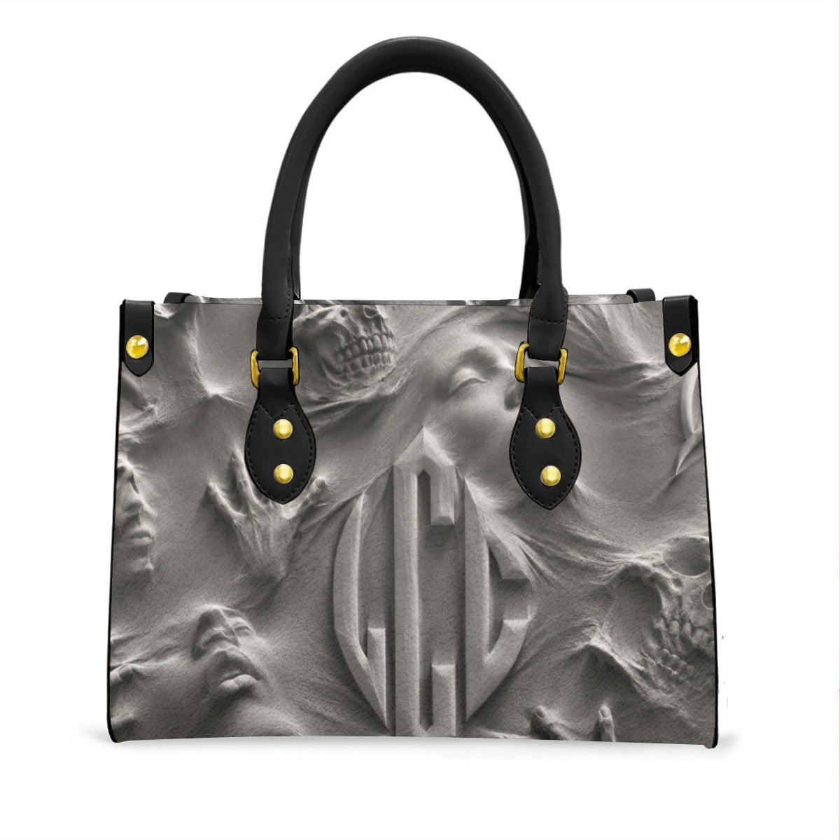 LCC GHOSTY Women's Tote Bag With Black Handle