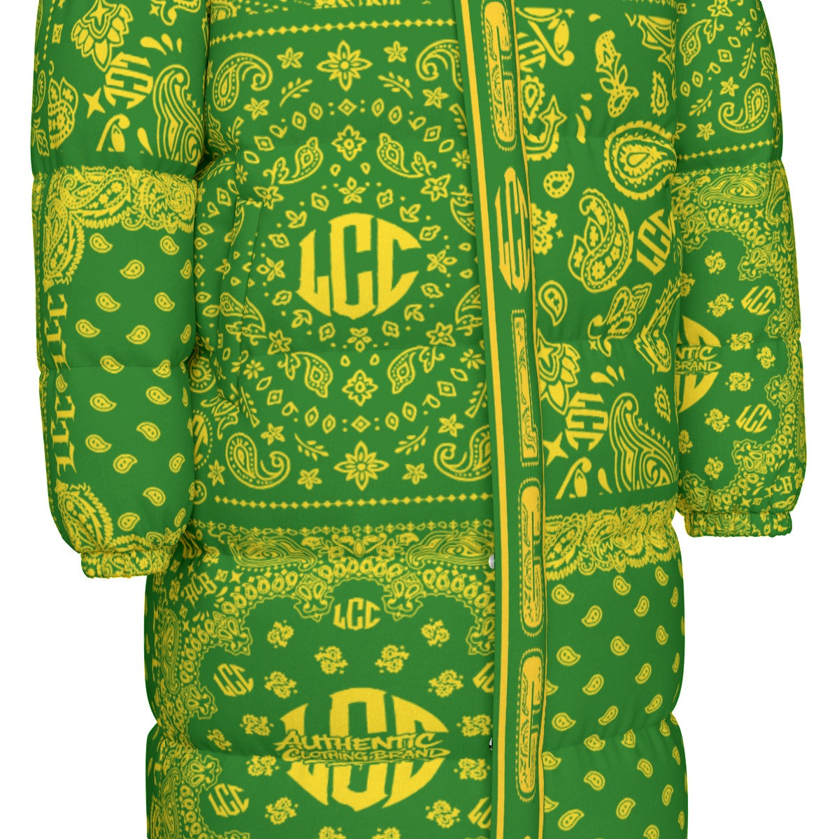 LCC FULL BANDANA Gardena Unisex Long Down Jacket