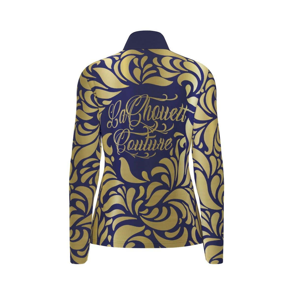 GORGIOUS BLUE Women's Sports Jersey  Long Sleeve