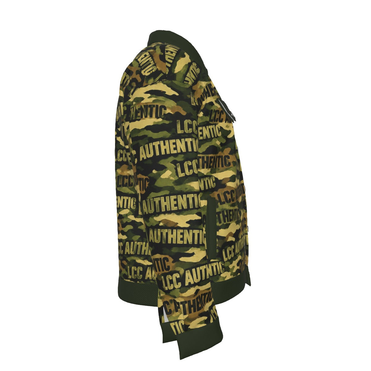 LCC CAMOUFLAGE Unisex Lapel Jacket | 245GSM Cotton
